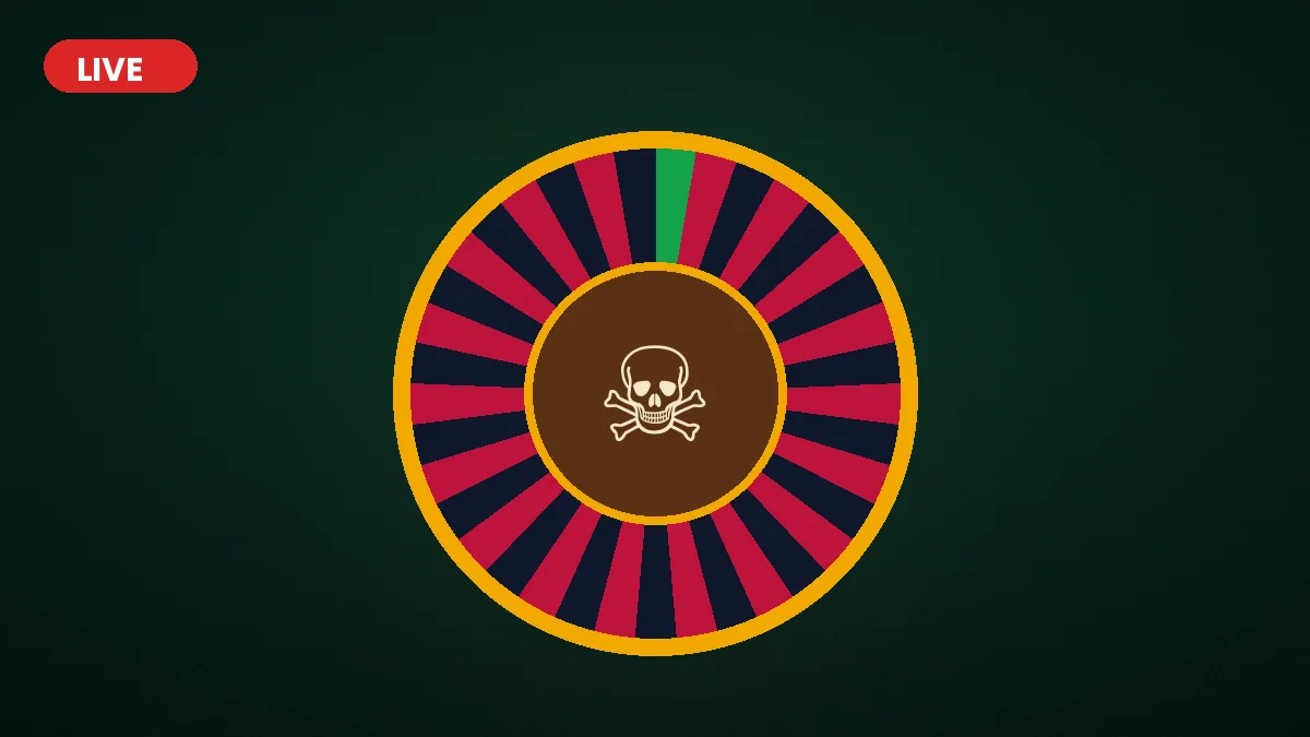 Roulette en direct aux couleurs pirates
